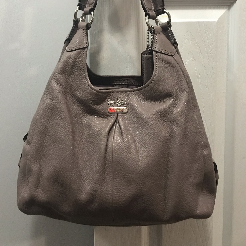 Coach Leather Madison Maggie Hobo Shoulder Bag